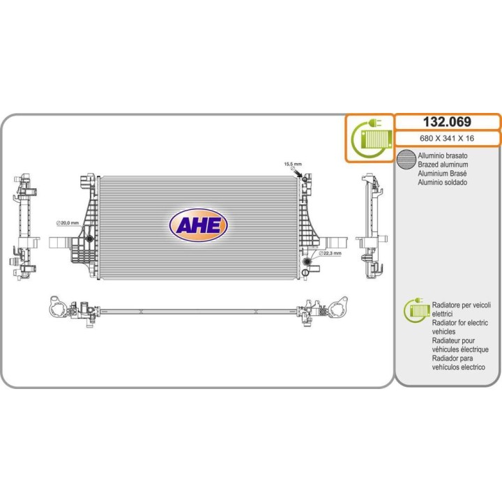 Rad  VOLVO C40/EX40/XC40 EV 11 20-