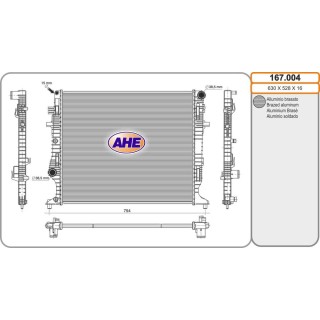 Rad  GEELY Atlas/Atlas Pro 1 5T 20-