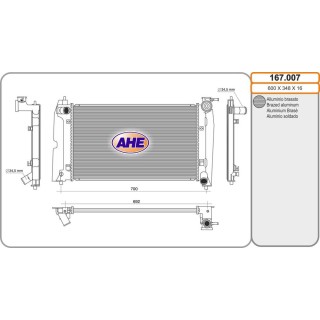 Rad  GEELY Emgrand 1 5/1 8 MT 14-