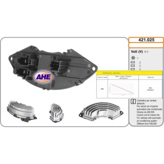 Centr  Vent  Ab  OPEL Adam/Corsa E 10 12-