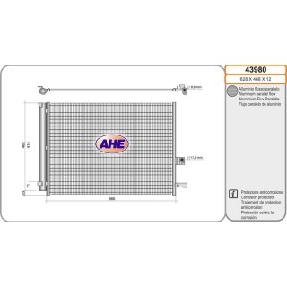 Cond  BMW F95/F96/G05/G06/G07 serie X5/X6/X7 44/50