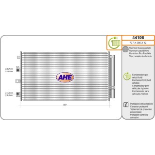 44106 Cond. FORD Kuga 1.5/2.5Hybrid 07.19-