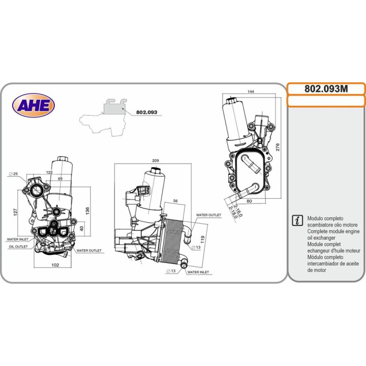 Mod  Oilc  AUDI/VW Q2/Q3/Golf/T-Roc 30TDi/35TDi/40
