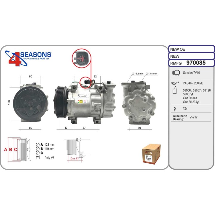 970085  CMP  FORD Fiesta V (JH_, JD_)/Fusion (JU_) 1.6
