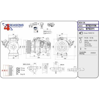 970311 Cmp Rem FORD KA+/Transit Courier 1.2/1.5TDCi/1.6TDCi 04.14-05.19