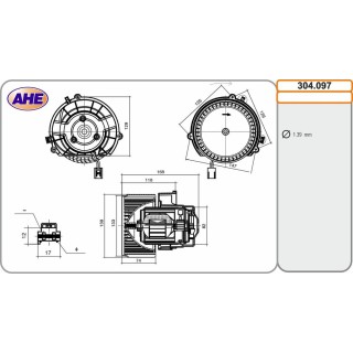 Vent  Abitacolo BMW/MINI Serie 1/2/X1/X2/Clubman/C