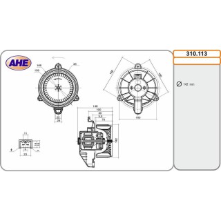 Vent  Abitacolo FORD B-Max/Ecosport/KA /Transit Co