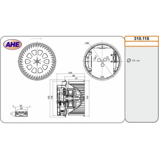 Vent  Abitacolo FORD/VOLVO C-Max/Focus/C30/S40/V50