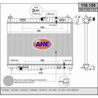 110155  FORD FIESTA /B-MAX (12-) 1.5 TDCi