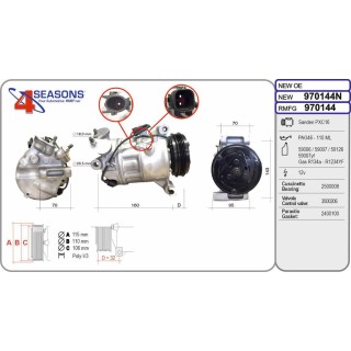 CMP New VOLVO S60/V60/XC60/V70/XC70/S80 D3/D4/D5/T