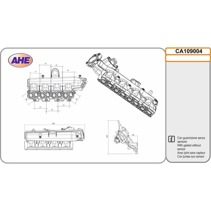 Coll  Asp  FIAT / LANCIA 500 / Panda / Ypsilon 1 3