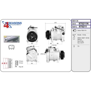 Cmp New BMW serie 1/3/4/X3/X4 18d/20/20d/25/28/30d