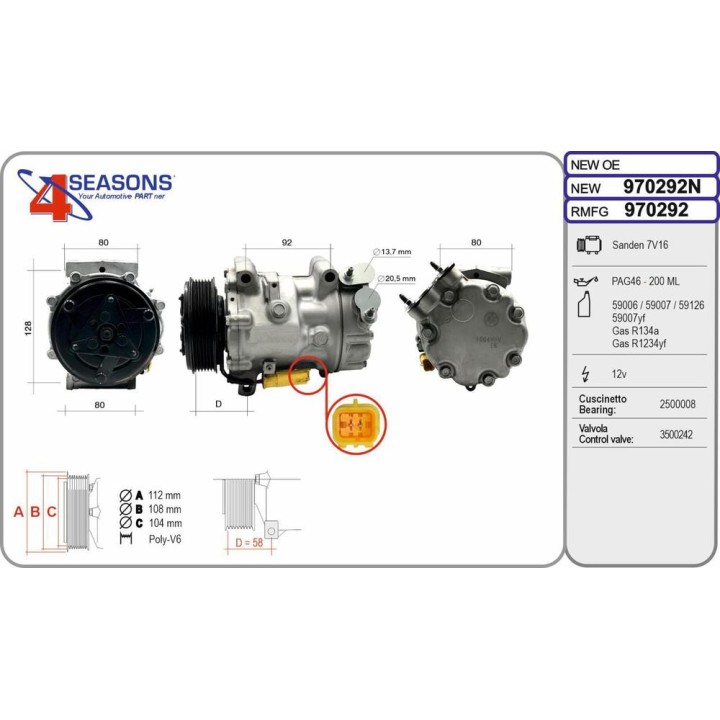 Cmp New CITROEN/PEUGEOT Jumper/Boxer 2 0HDi/2 2HDi