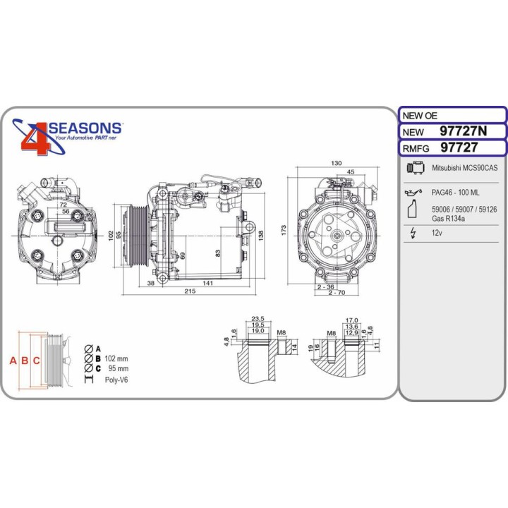 Cmp New CITROEN / PEUGEOT C-Crosser / 4007 2 2HDi 