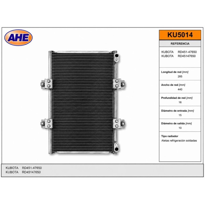 COND MAQ KX080-U55-4 RQ