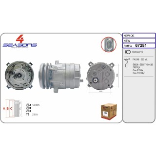 67281  COMPRESOR  OPEL