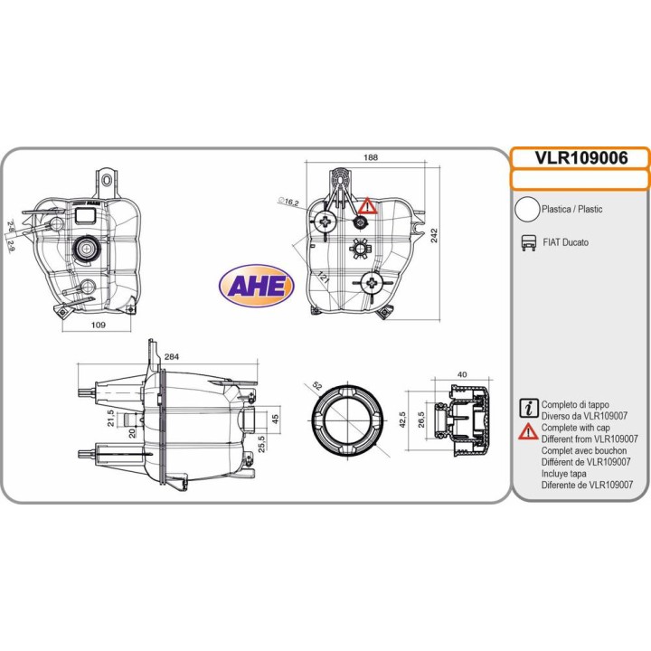 Vas  Liq  Ref  FIAT Ducato 2 2D Mjet / 2 3D Mjet /