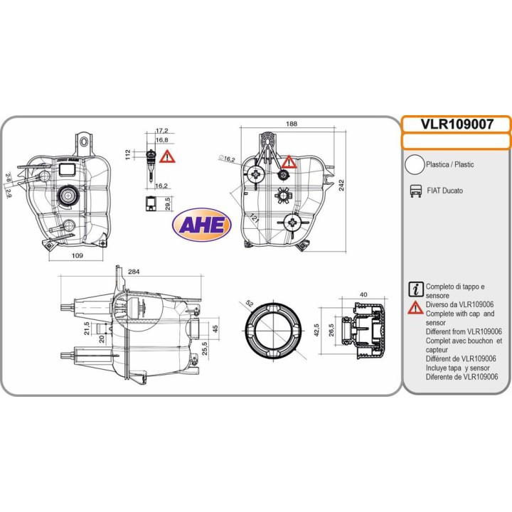 Vas  Liq  Ref  FIAT Ducato 2 2D Mjet / 3 0D Mjet 0