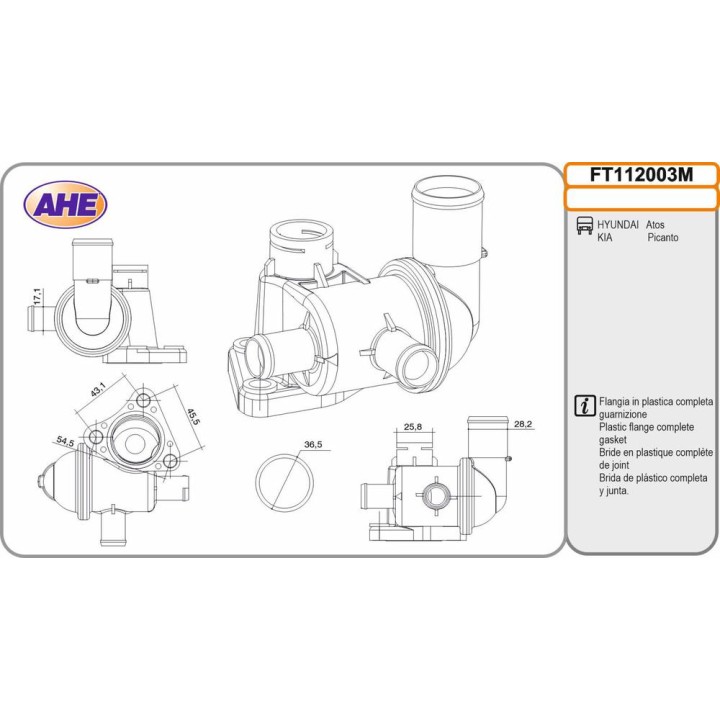 Fl  Term  HYUNDAI / KIA Atos / Picanto 1 0 / 1 1 0