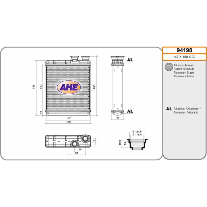 Risc  MERCEDES B907 / B910 Sprinter 02 18-