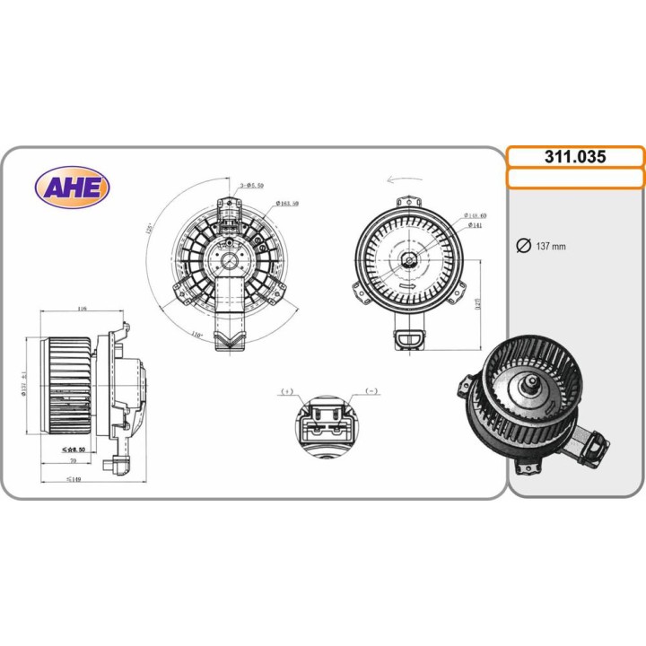 Vent  Abitacolo HONDA CR-V 09 15-