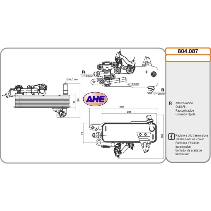 Oilc  BMW Serie 3/5/6/X3/X4 20/30 11 15-