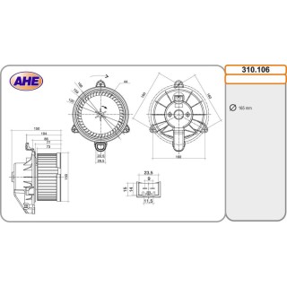 Vent  Abitacolo FORD Tourneo Custom/Transit 09 12-