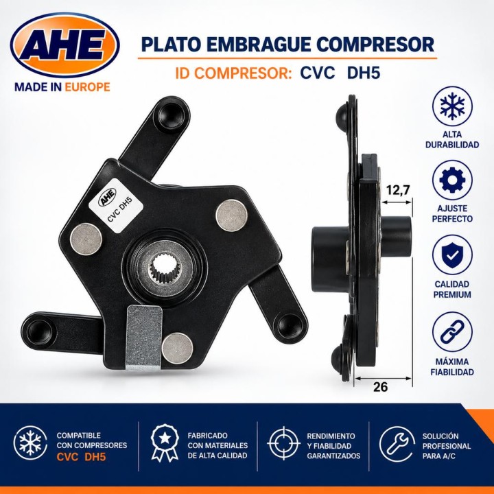 PLATO EMBRAGUE VW Polo 1 0 17- CVC DH5