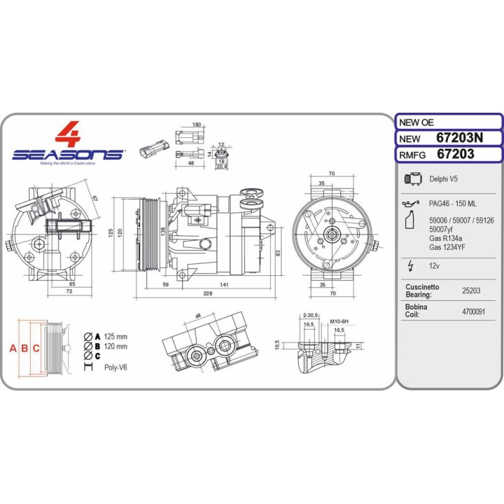 COMPRESSOR  OPEL VECTRA