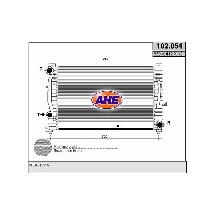 102054  AUDI A4 I 2.4-2.6-2.8-2.5Tdi