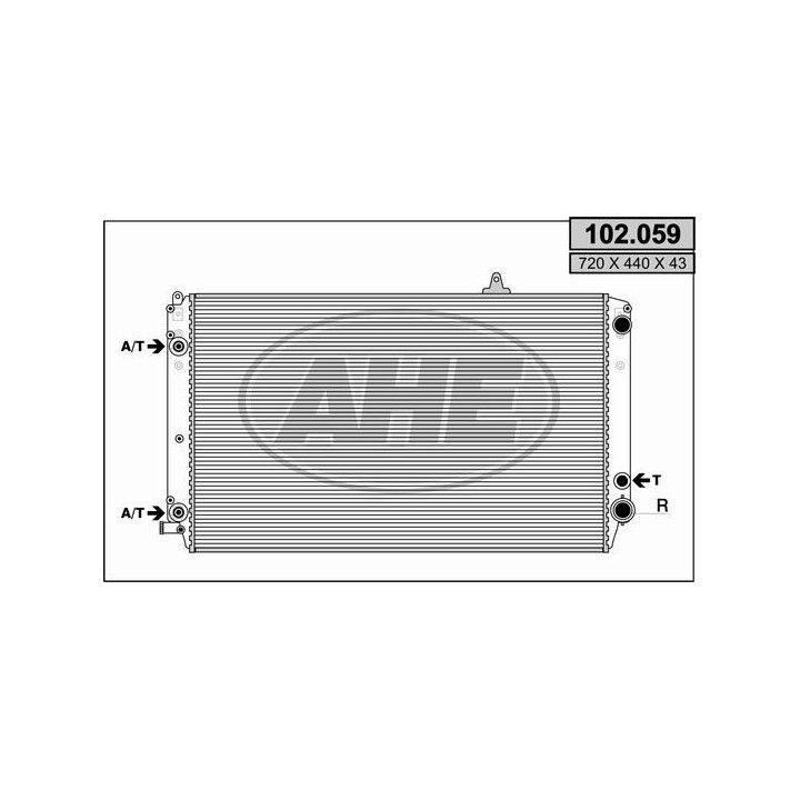 102059  RAD AUDI A8 I 2.8-4.2 AT