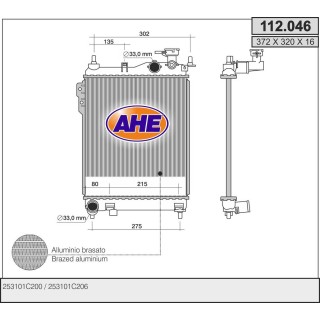 112046  HYUNDAI Getz 1.1-1.3 12V