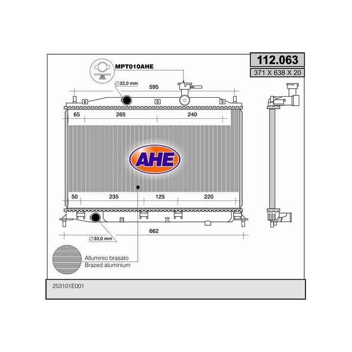 112063  HYUNDAI Accent III 1.4 - 1.6 16V