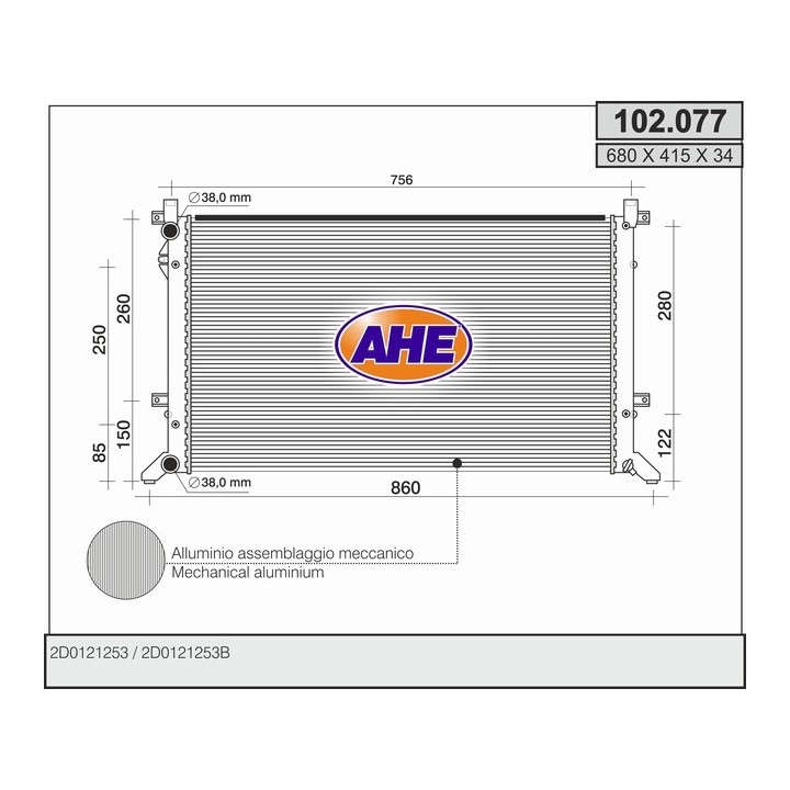 102077  VOLKSWAGEN LT 28 t/m LT 46 II 2.3-2.5Tdi