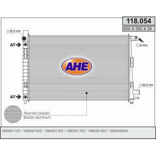 118054  MERCEDES CLASSE A (W168) 140-160-170