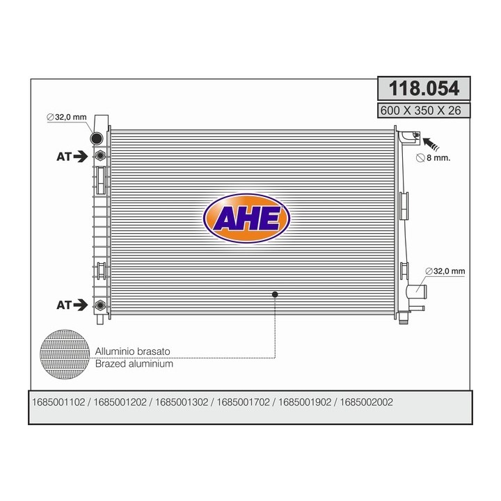 118054  MERCEDES CLASSE A (W168) 140-160-170