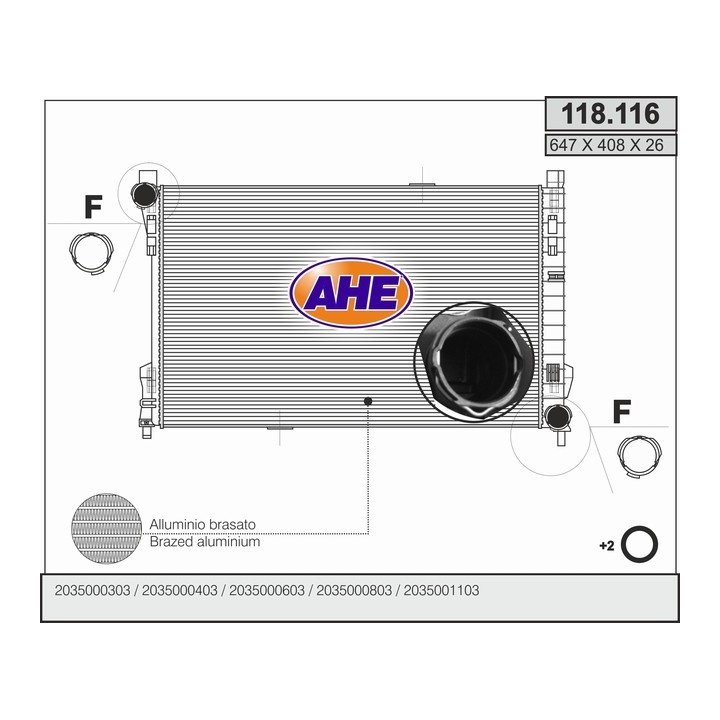 118116  MERCEDES W203 C 180-200/220 CDI