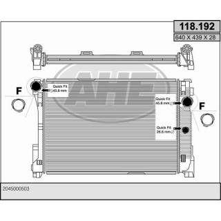 118192  MERCEDES W204 C200CDI / 220CDI / 250CDI / 250CGI /