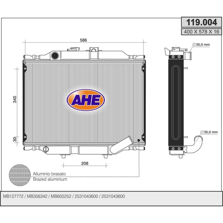 119004  HYUNDAI H 100 2.4-2.5D
