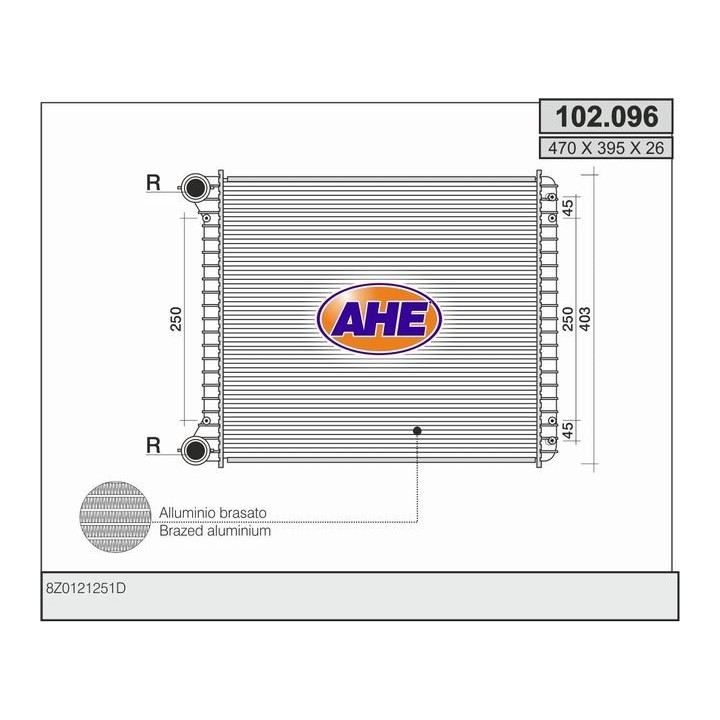 102096  AUDI A2 1.4-1.6 FSI-1.2Tdi-1.4Tdi