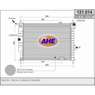 121014  OPEL Astra F 1.6-1.8-2.0-1.7D IGUAL  121041