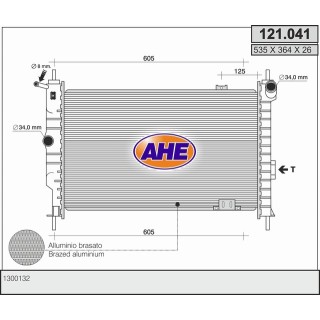 121041  OPEL Astra F 1.6-1.8-2.0 IGUAL  121014