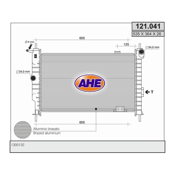 121041  OPEL Astra F 1.6-1.8-2.0 IGUAL  121014