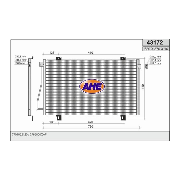 43172  NISSAN Interstar 1.9 dCi-2.2 dCi-2.5 dCi / RENAULT