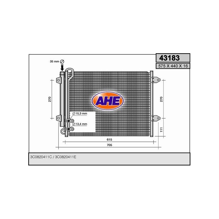 43183  VOLKSWAGEN Passat VII 1.6 / 2.0 / 1.9 Tdi / 2.0 Td