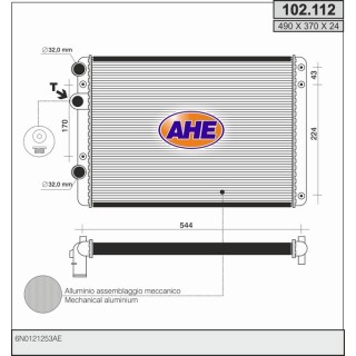 102112  VOLKSWAGEN Lupo (6X1, 6E1)1998/2005