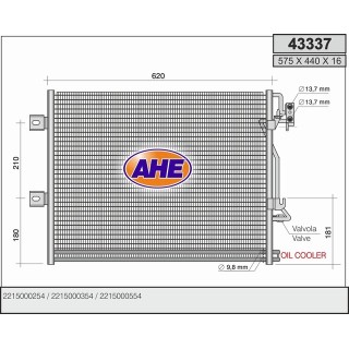 43337  CONDENSER S203 (C-KLASSE) KOMBI 04-