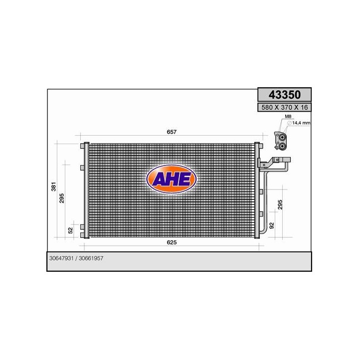 43350  VOLVO C30 / S40 II / V50