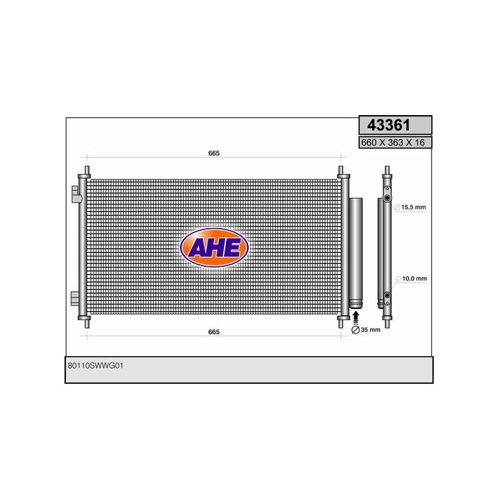 43361  HONDA CR-V 2.0 i-VTEC / 2.2 CTDi - Imp. Denso