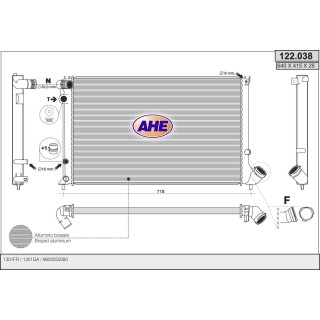 122038  PEUGEOT 406 I/II 1.6-1.8-2.0
